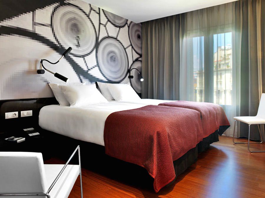 Hotel Bcn Design Barcelona Bagian luar foto